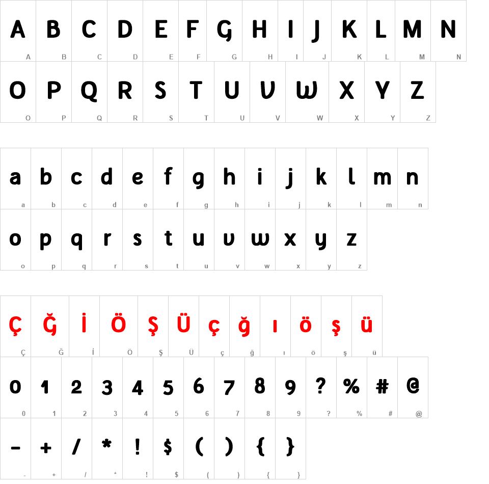 Tellural font